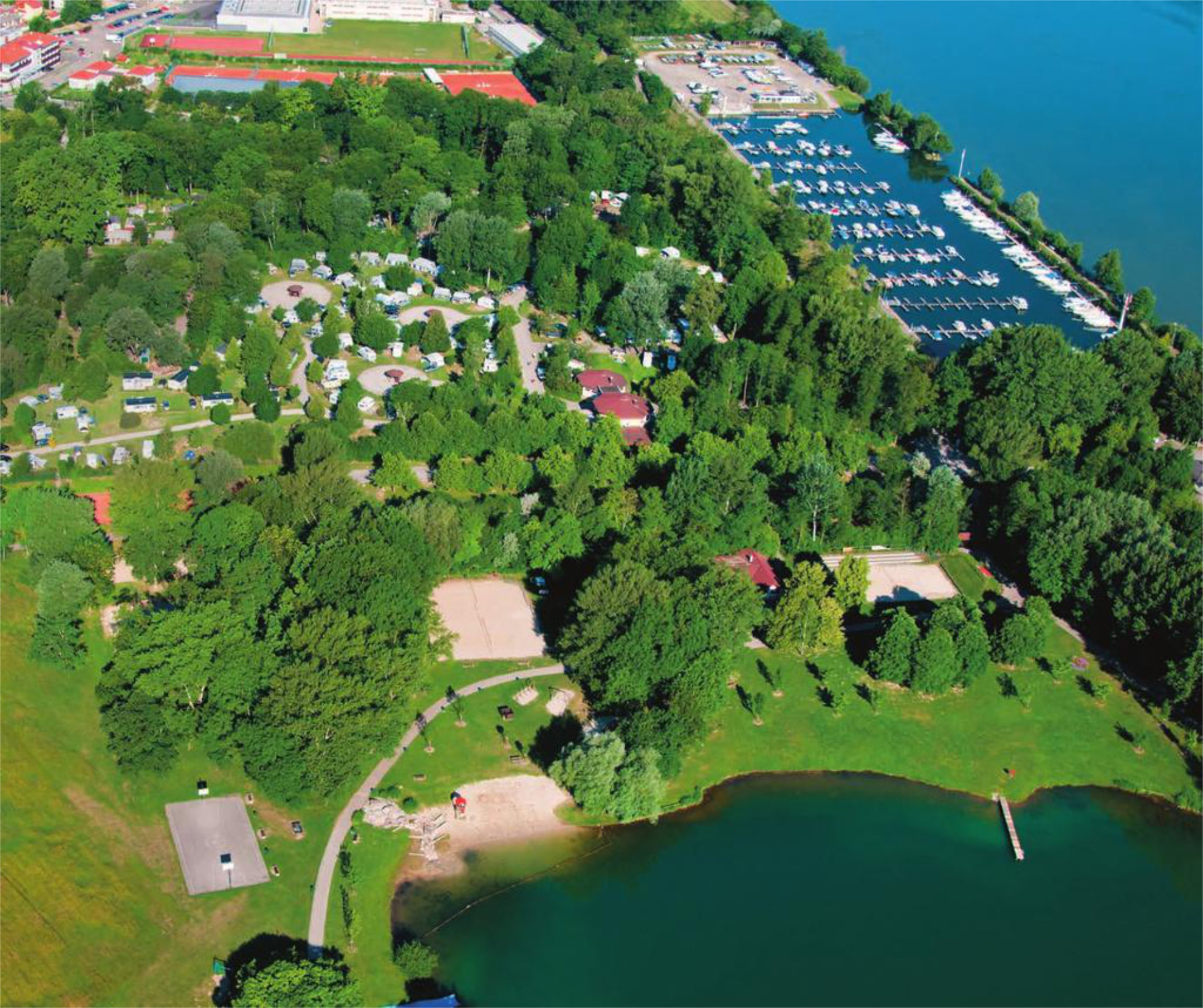 Stellpltze, Zelte & Mobilheime | Donau Camping Tulln